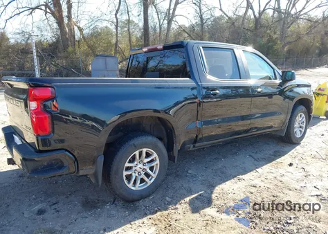 2019 Chevrolet Silverado 1500 Rst из США, поврежденный, VIN 1GCUYEED9KZ214468